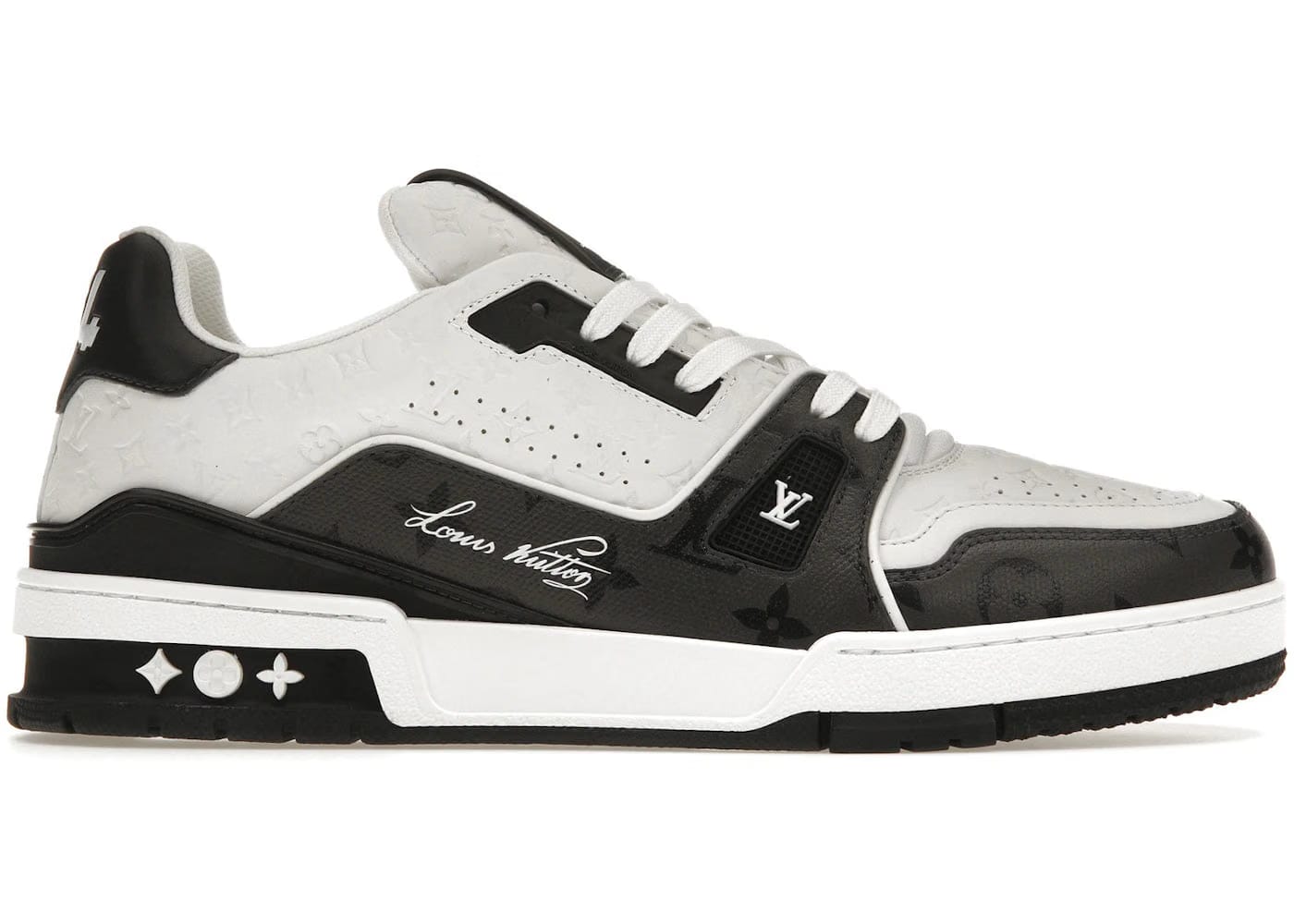 Louis Vuitton Lv Trainer #54 Black White