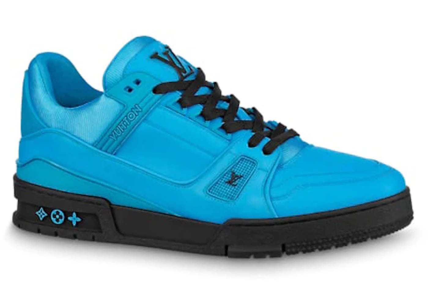 Louis Vuitton Lv Trainer Blue Black