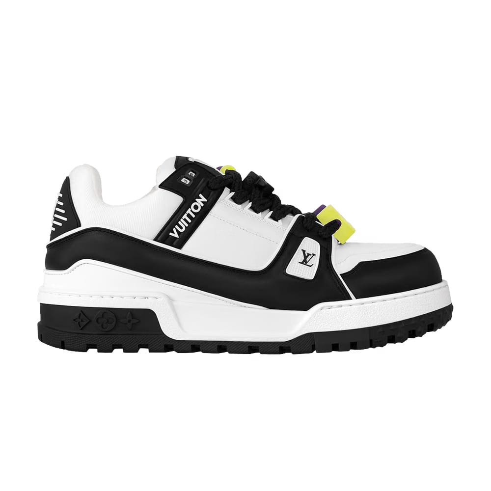 Louis Vuitton Lv Trainer Maxi Black White
