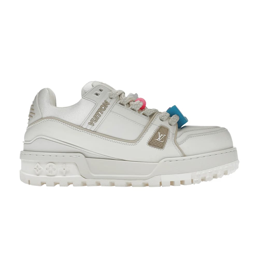 Louis Vuitton Lv Trainer Maxi Sneaker White