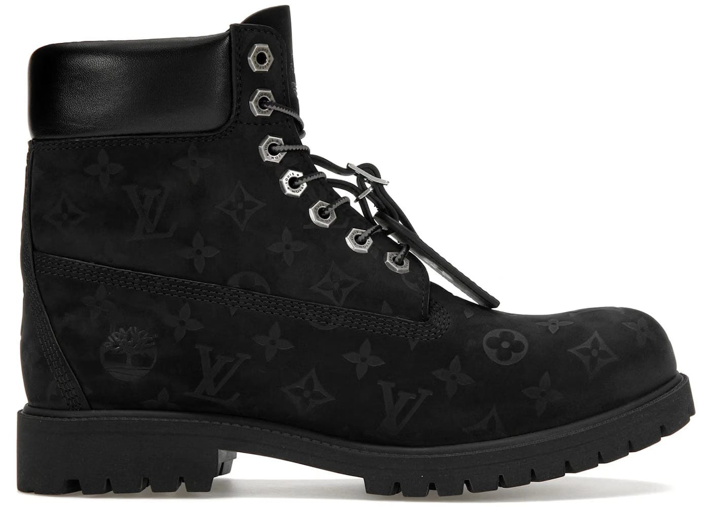 Louis Vuitton Timberland 6 Ankle Boot Black Monogram