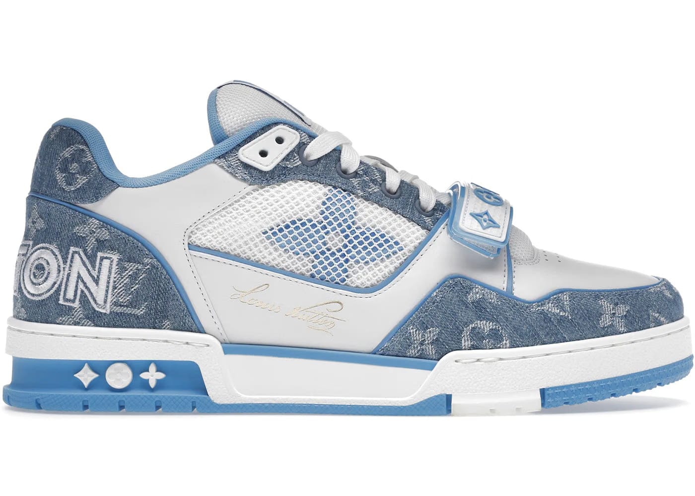 Louis Vuitton Trainer Monogram Denim