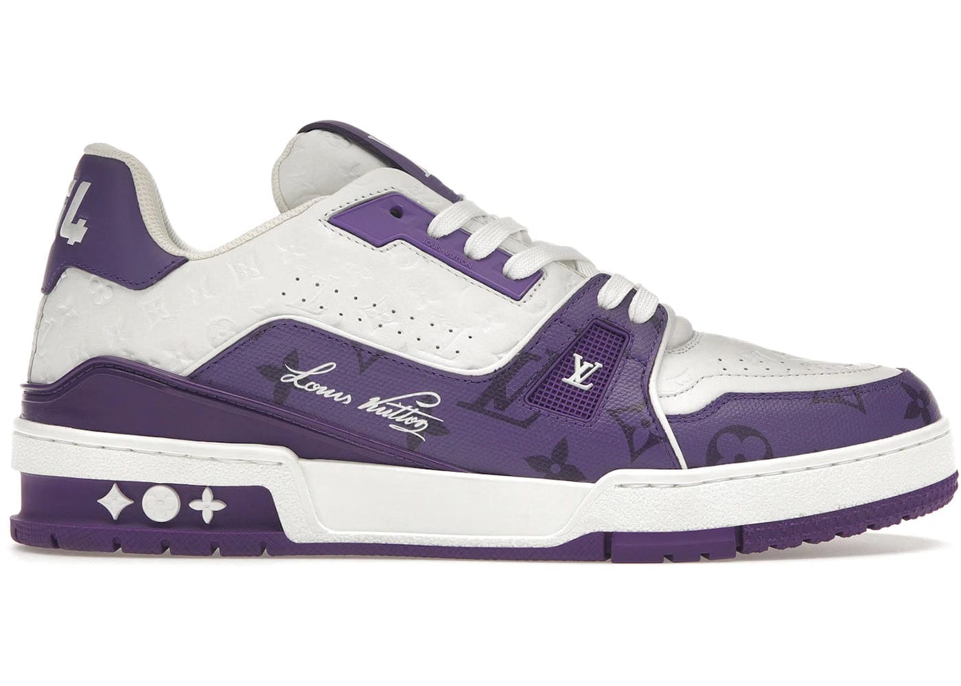 Louis Vuitton Trainer Low #54 Mini Monogram - Violet