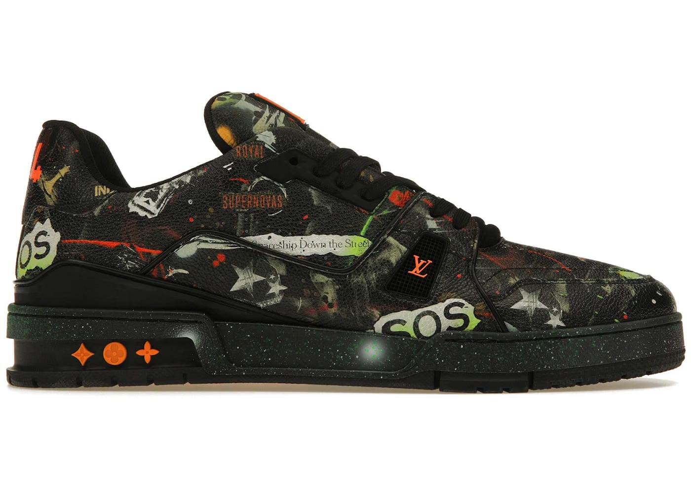 Rammellzee x Louis Vuitton Trainer White Canvas: LV Trainer in Residence