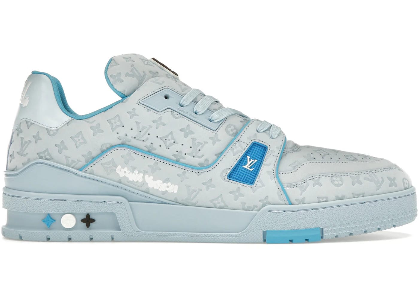 Louis Vuitton By Tyler, The Creator Lv Trainer Blue