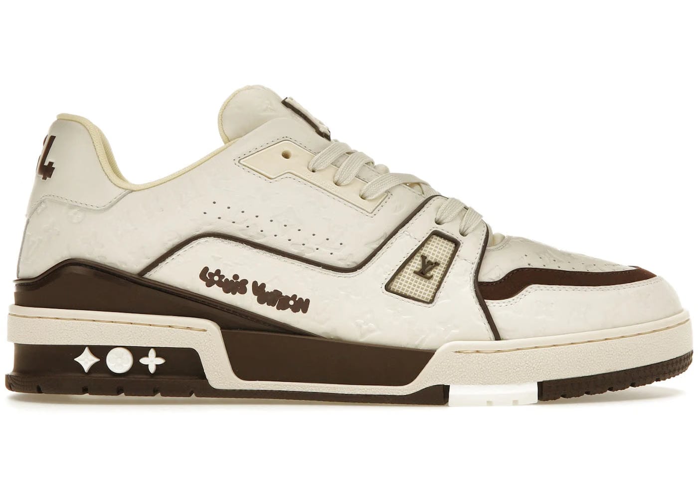 Tyler, the Creator x Louis Vuitton Trainer White Mocha