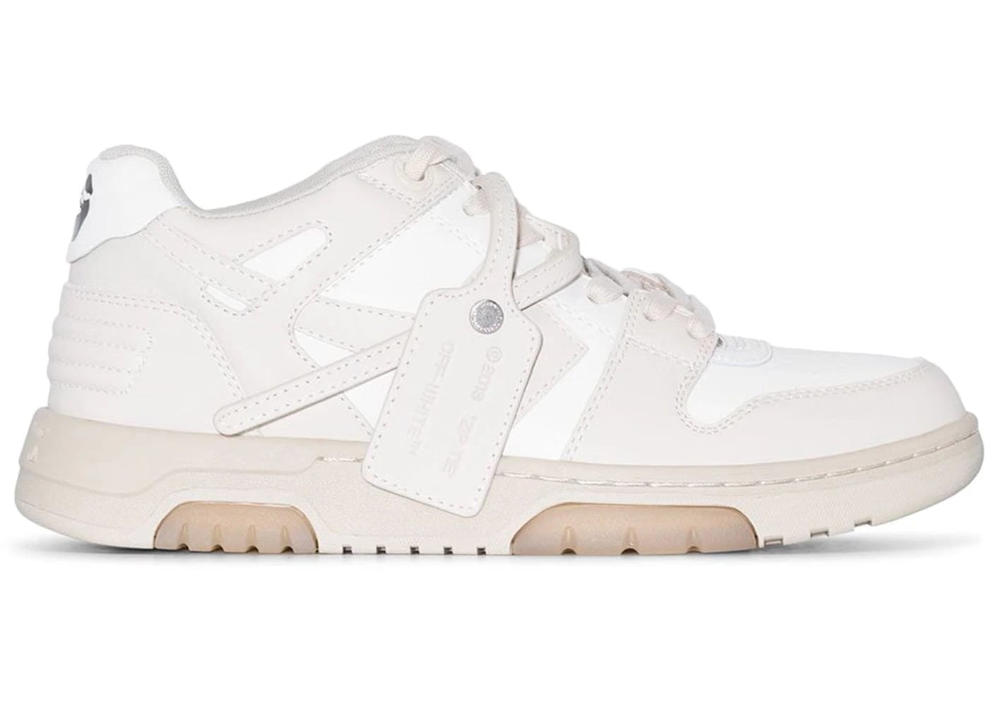 Off-White Out Of Office Ooo Low Nude White Womens