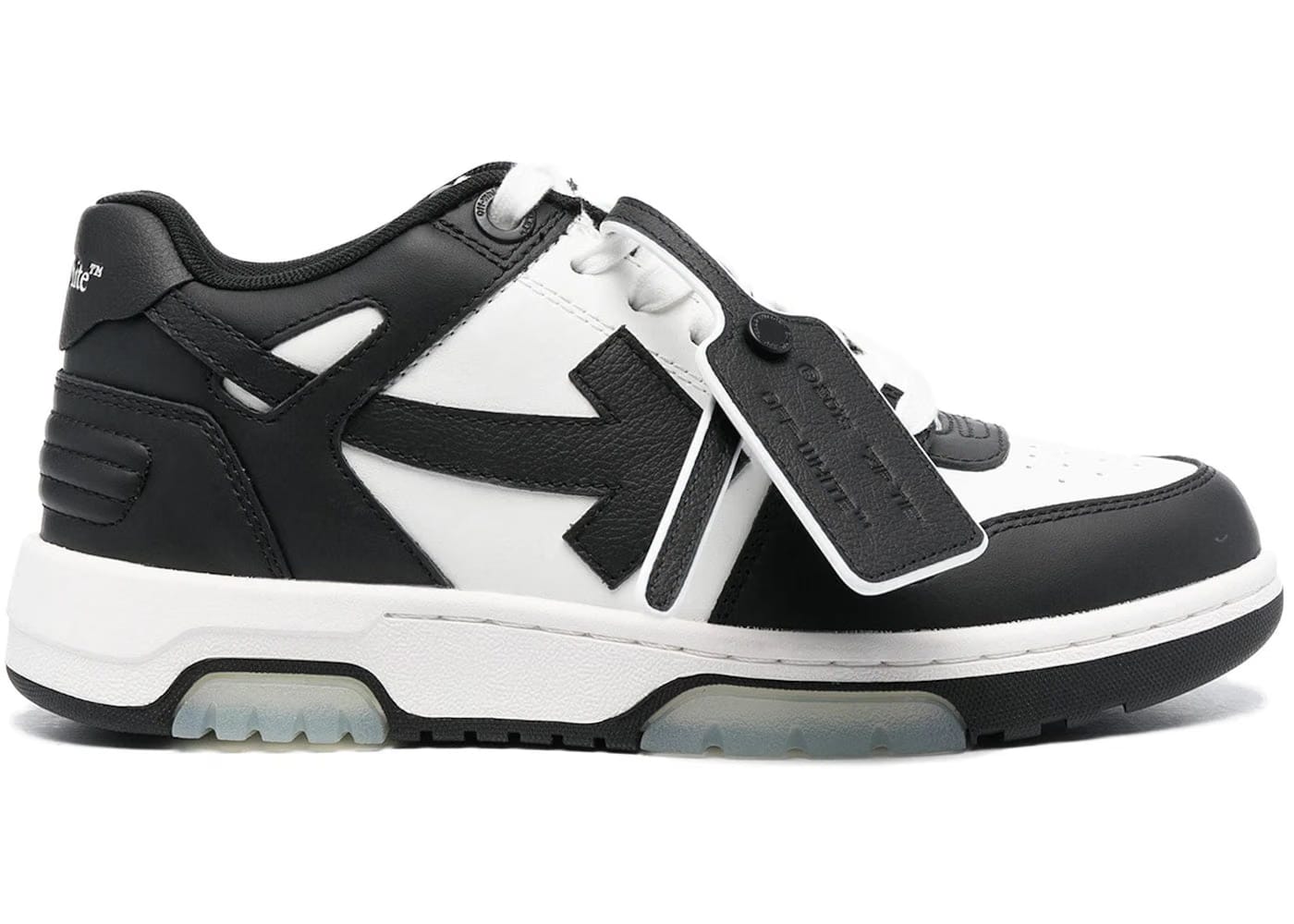 Off-White Out Of Office Low White Black Womens