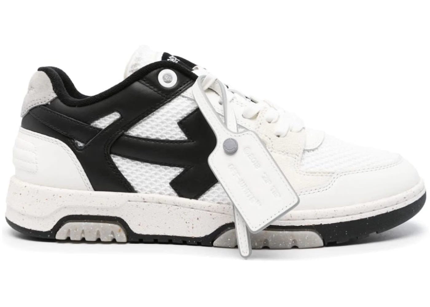 Off-White Out Of Office Ooo Low Tops White Black