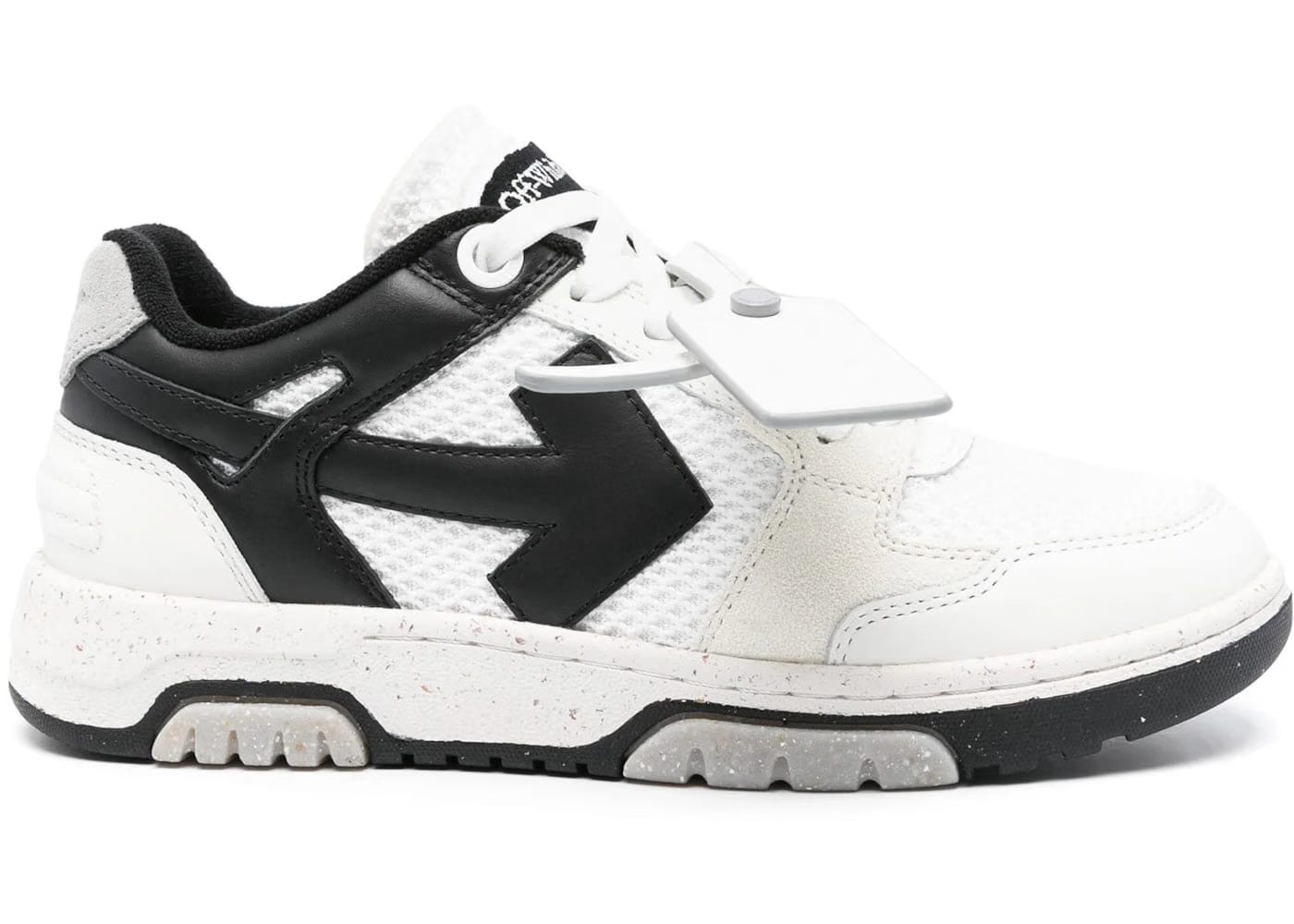 Off-White Out Of Office Ooo White Black Womens