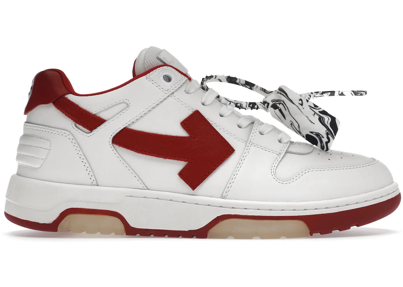 Off-White Out Of Office White Red