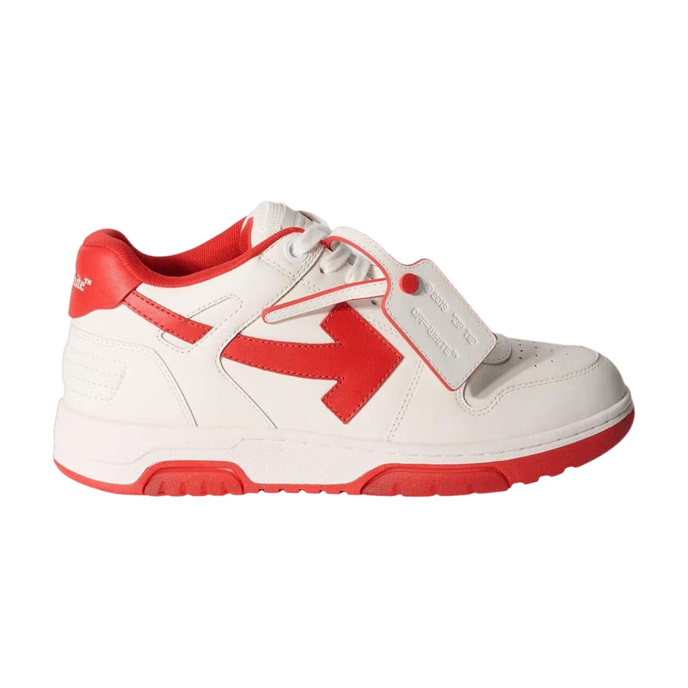 Off-White Out Of Office White Red