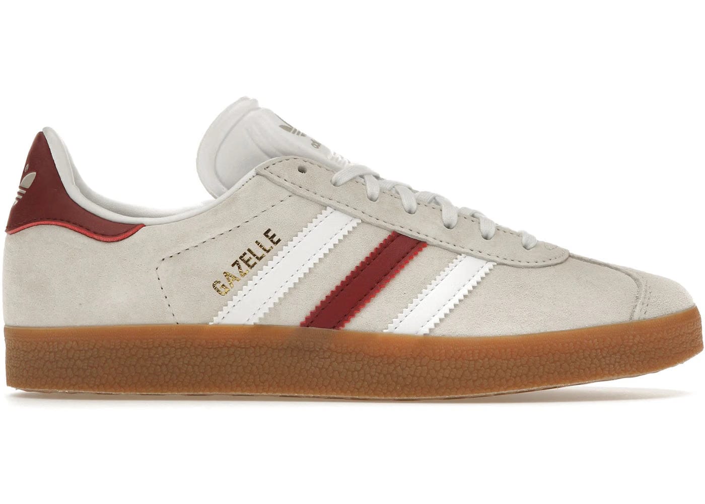 Adidas Gazelle Aluminium Burgundy
