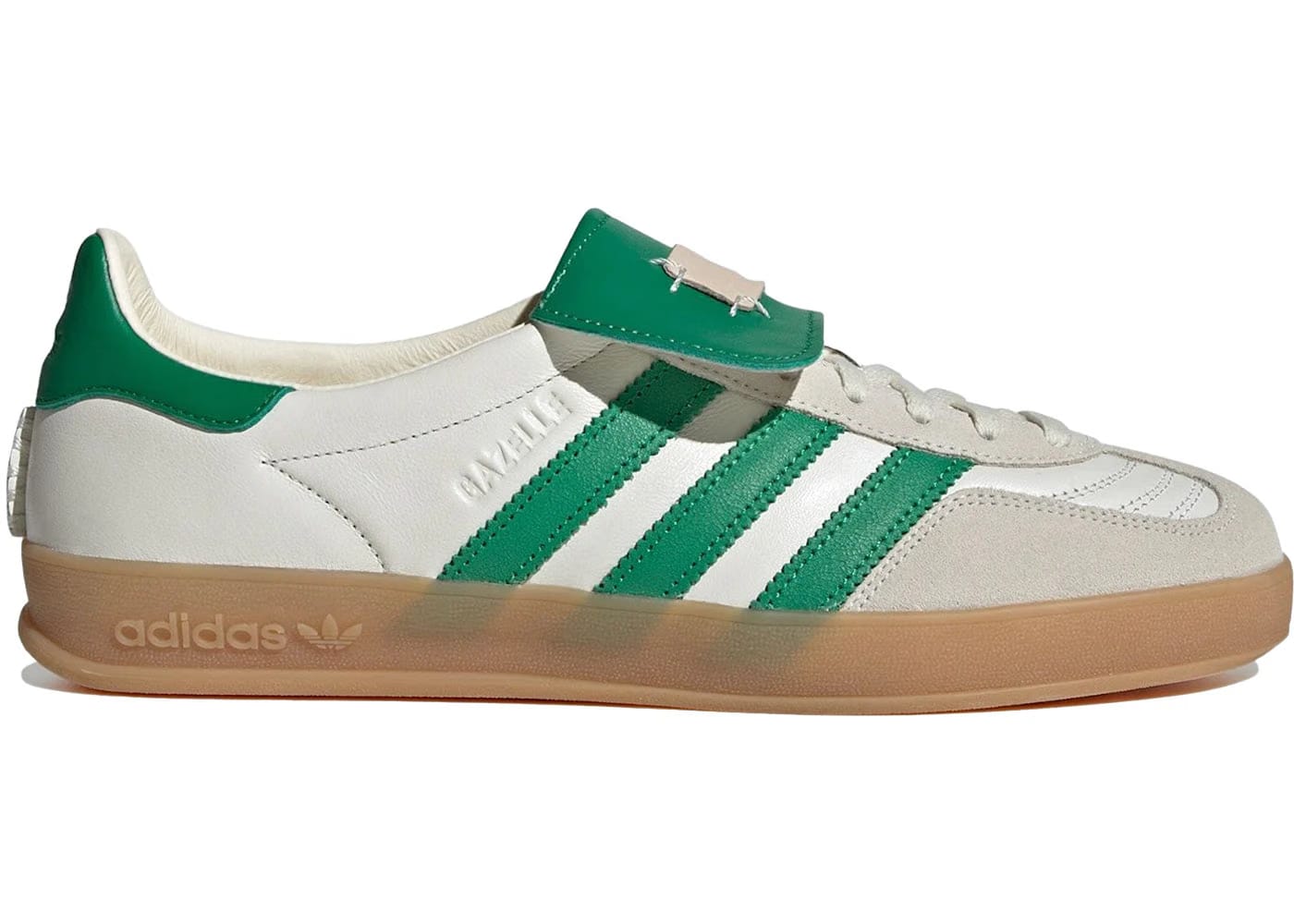 Adidas Gazelle Indoor Off White Green x Foot Industry