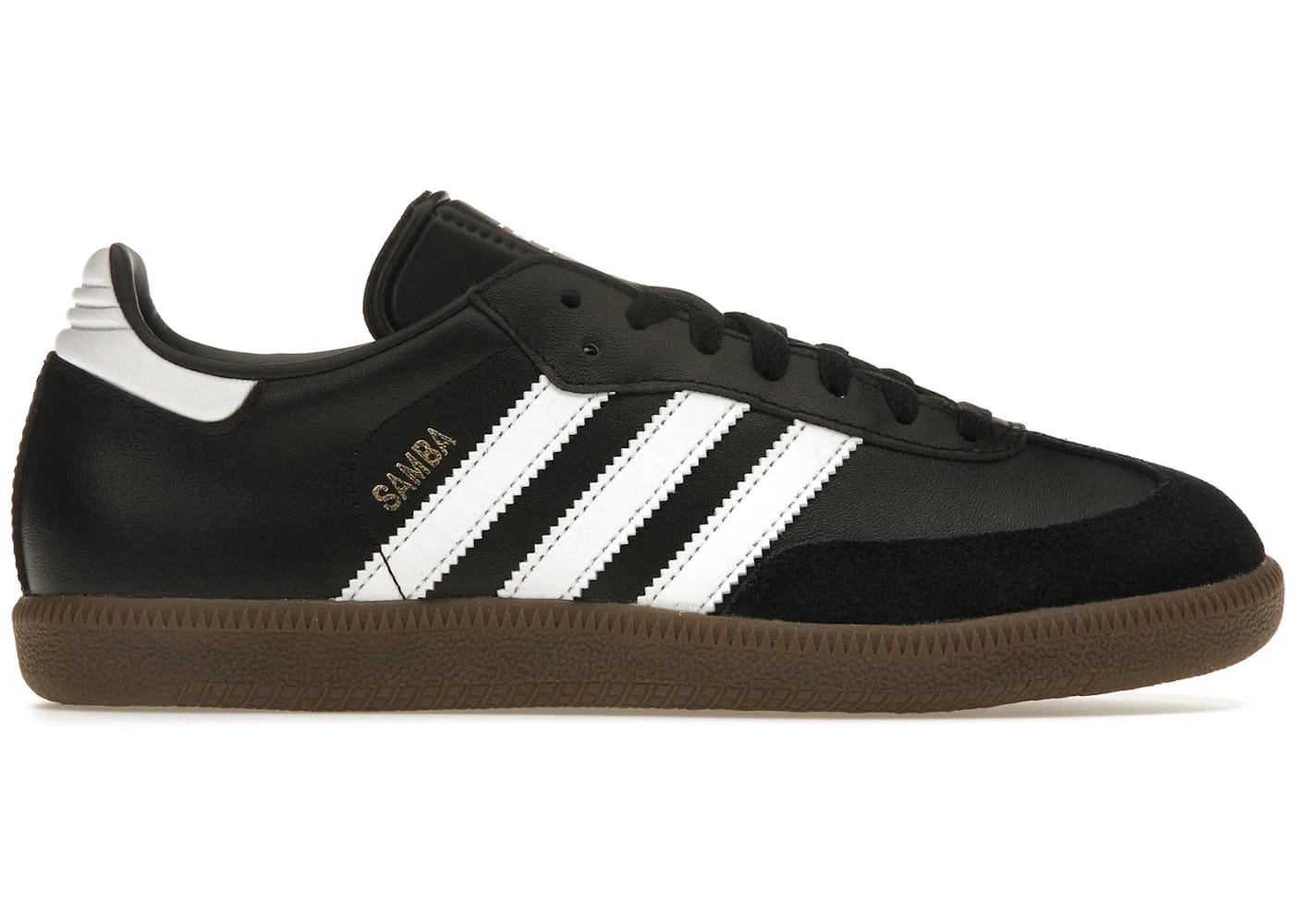 Adidas Samba Leather Black White