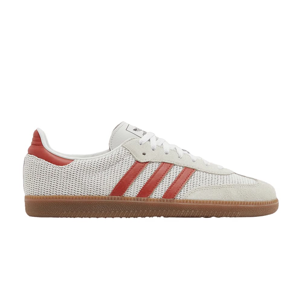 Adidas Samba OG Crystal White Preloved Red
