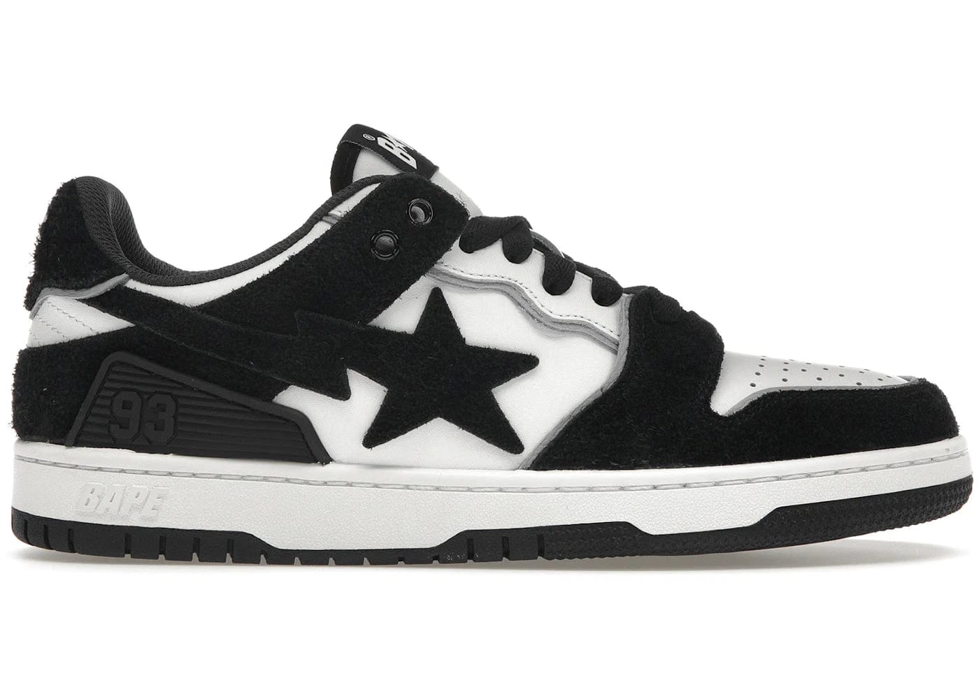 A Bathing Ape Bape Sk8 Sta Black Suede