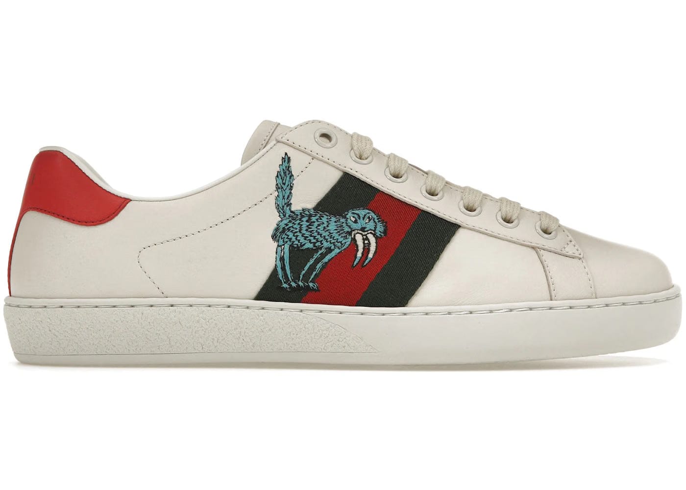 Freya Hartas x Gucci Ace Mythical Creature - White
