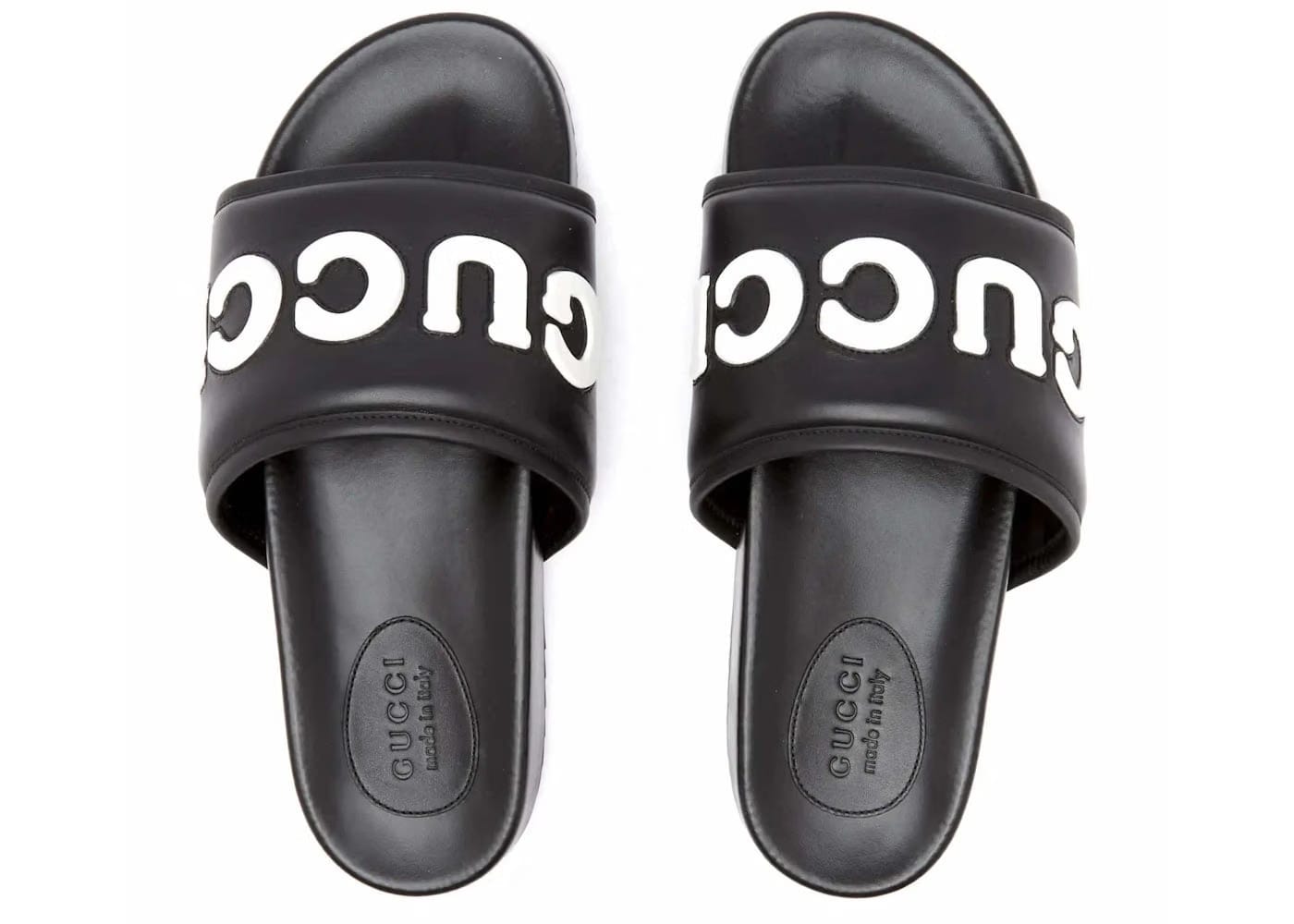 Gucci Logo Slide Black