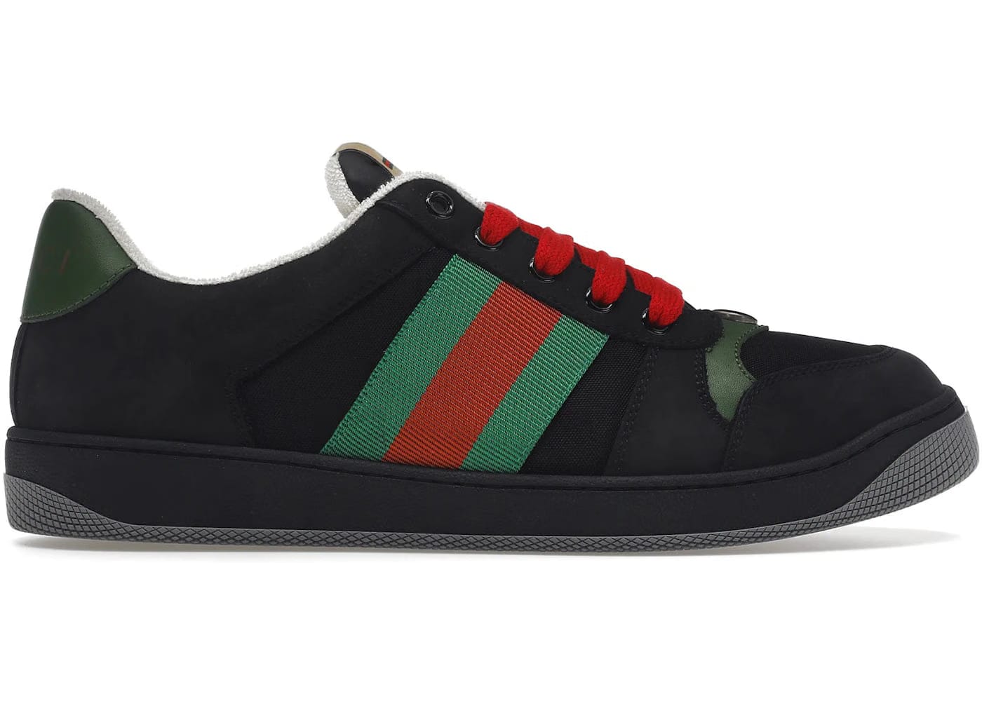 Gucci Screener Black Suede