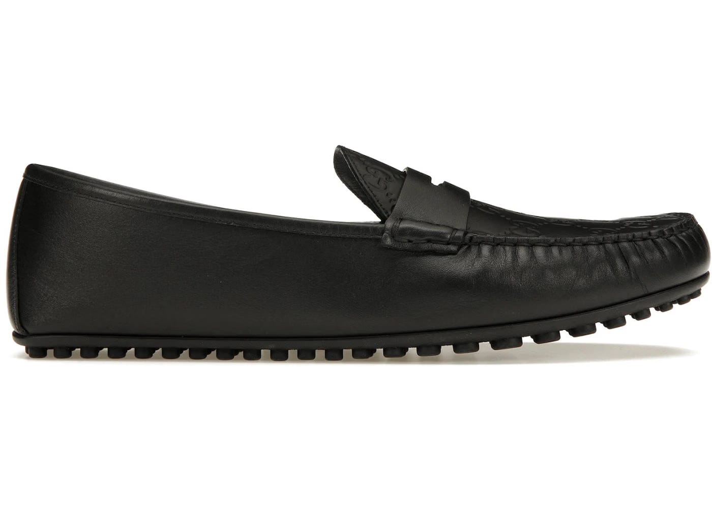 Gucci Driver Black Debossed