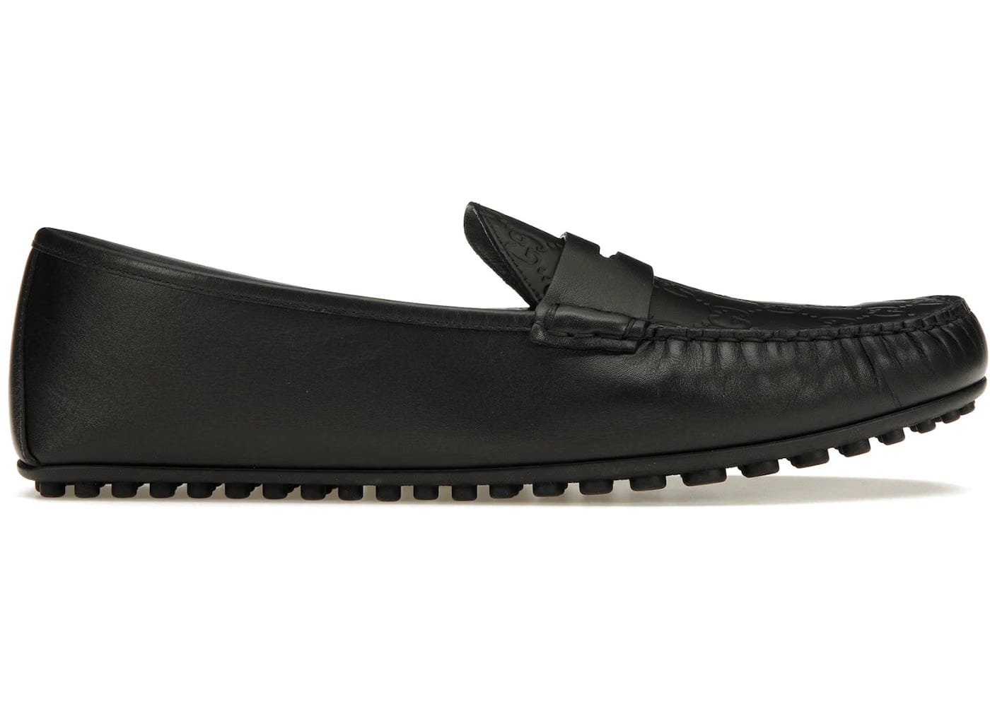 Gucci Driver Black Debossed