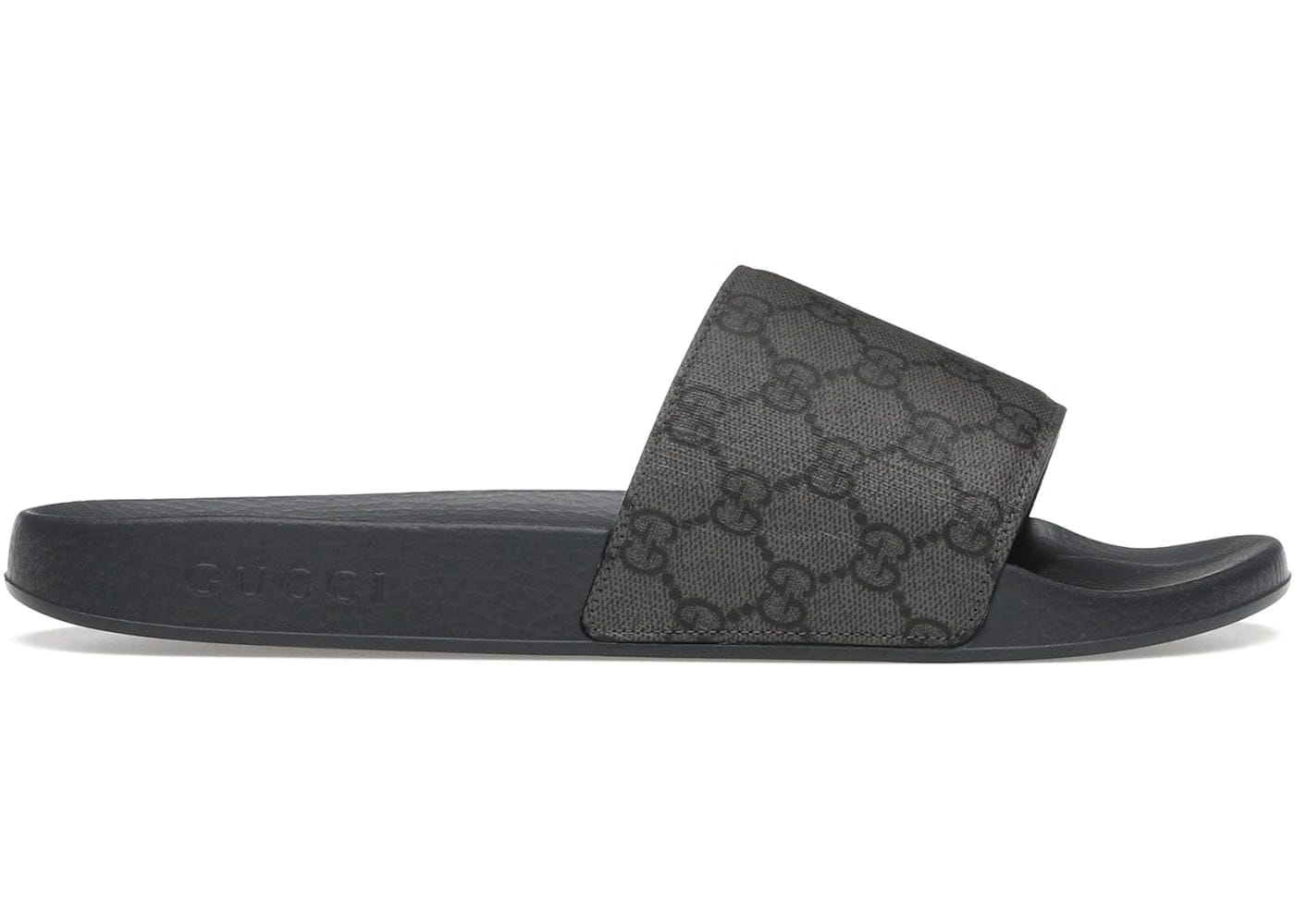 Gucci Slide Grey Monogram