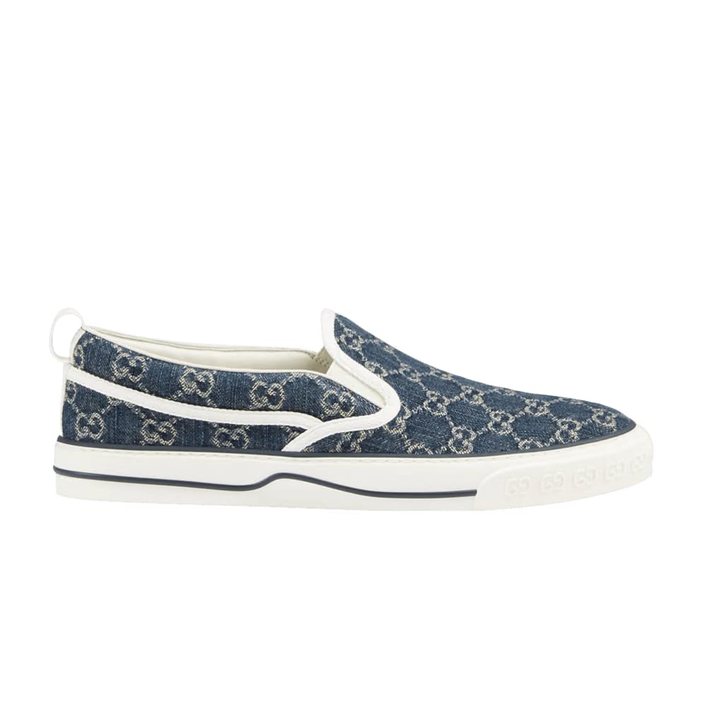 Gucci Tennis 1977 Slip On Denim
