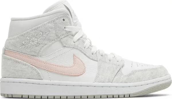 Wmns Air Jordan 1 Mid Se White Light Iron Ore