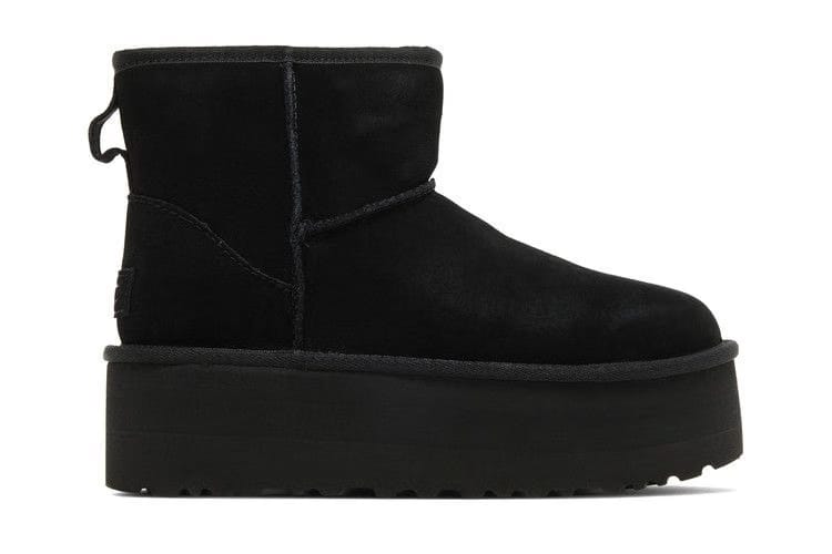Ugg Classic Mini Platform Boot Black Womens