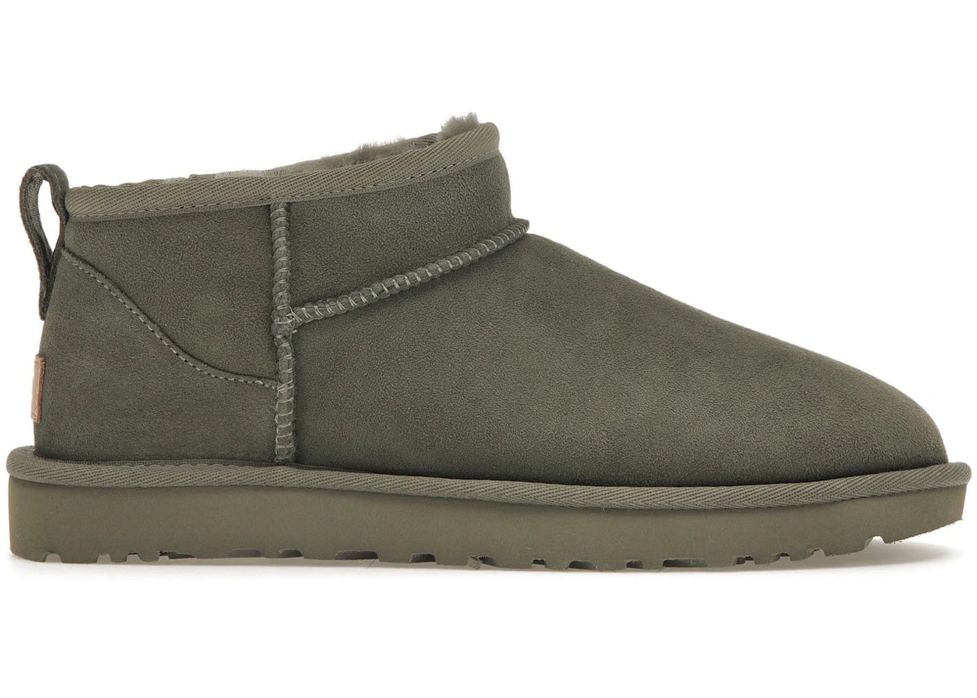Ugg Classic Ultra Mini Boot Moss Green Womens