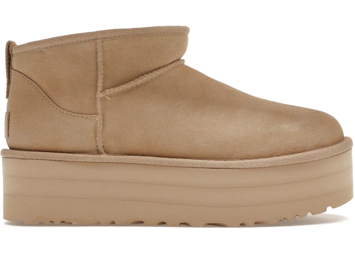 Ugg Classic Ultra Mini Platform Boot Mustard Seed Womens