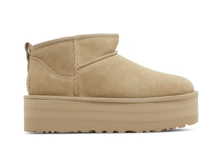 Ugg Classic Ultra Mini Platform Boot Mustard Seed Womens