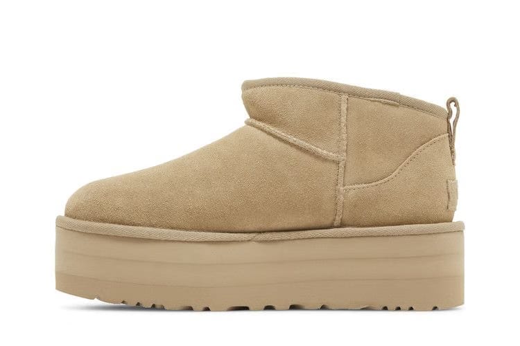 Ugg Classic Ultra Mini Platform Boot Mustard Seed Womens