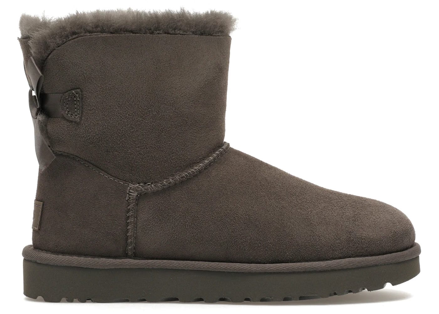 Ugg Mini Bailey Bow Ii Boot Grey Womens