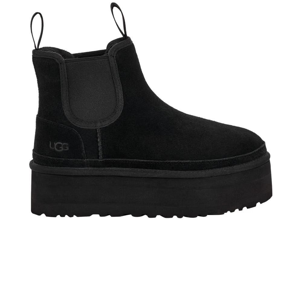 Ugg Neumel Platform Chelsea Boot Black Womens