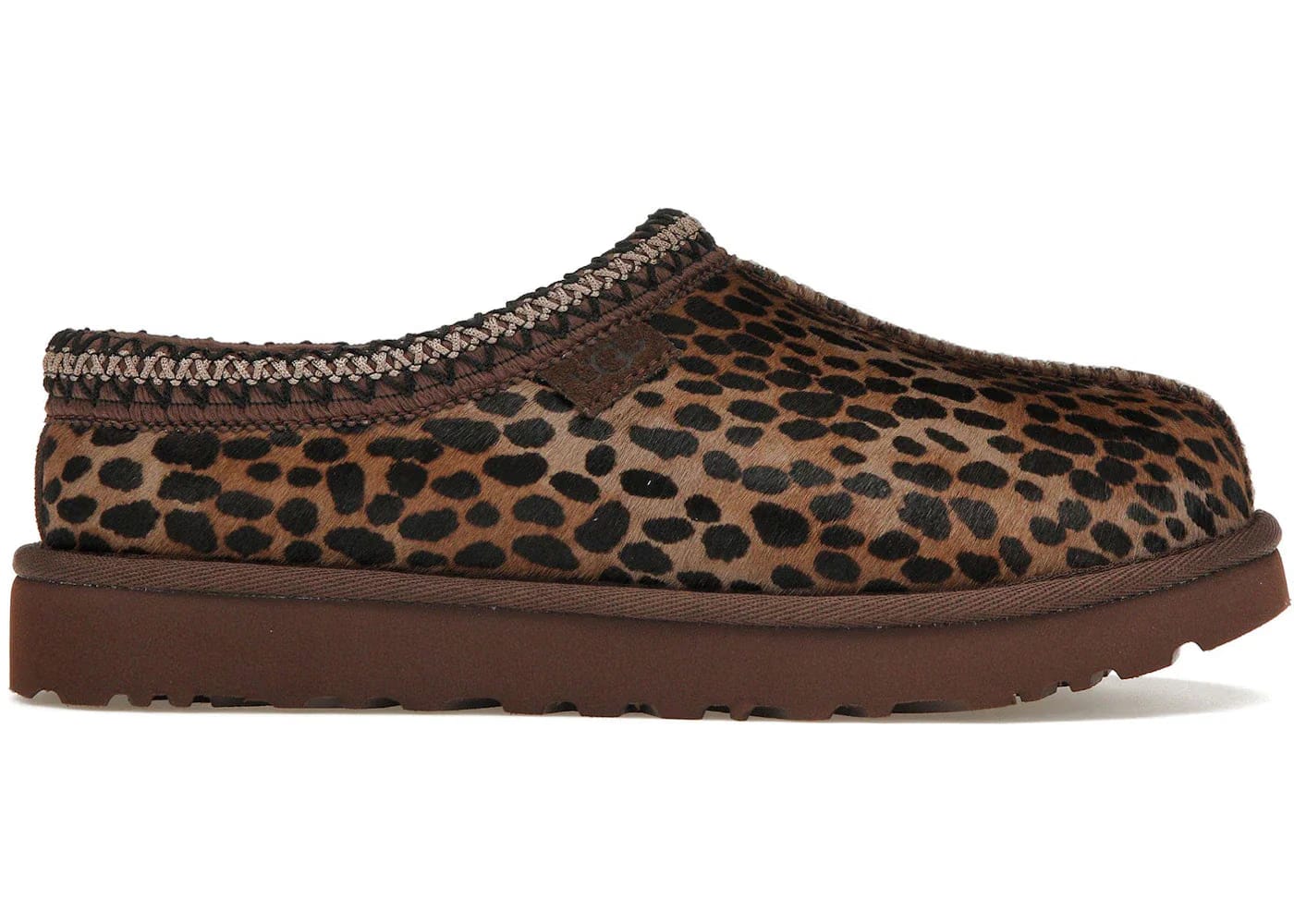 UGG Wmns Tasman Caspian Slipper 'Burnt Cedar Cheetah'