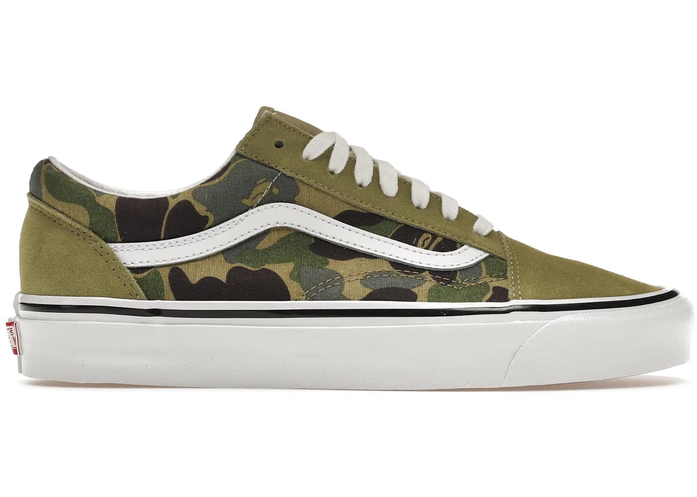 Vans BAPE x Old Skool 36 DX Green Camo