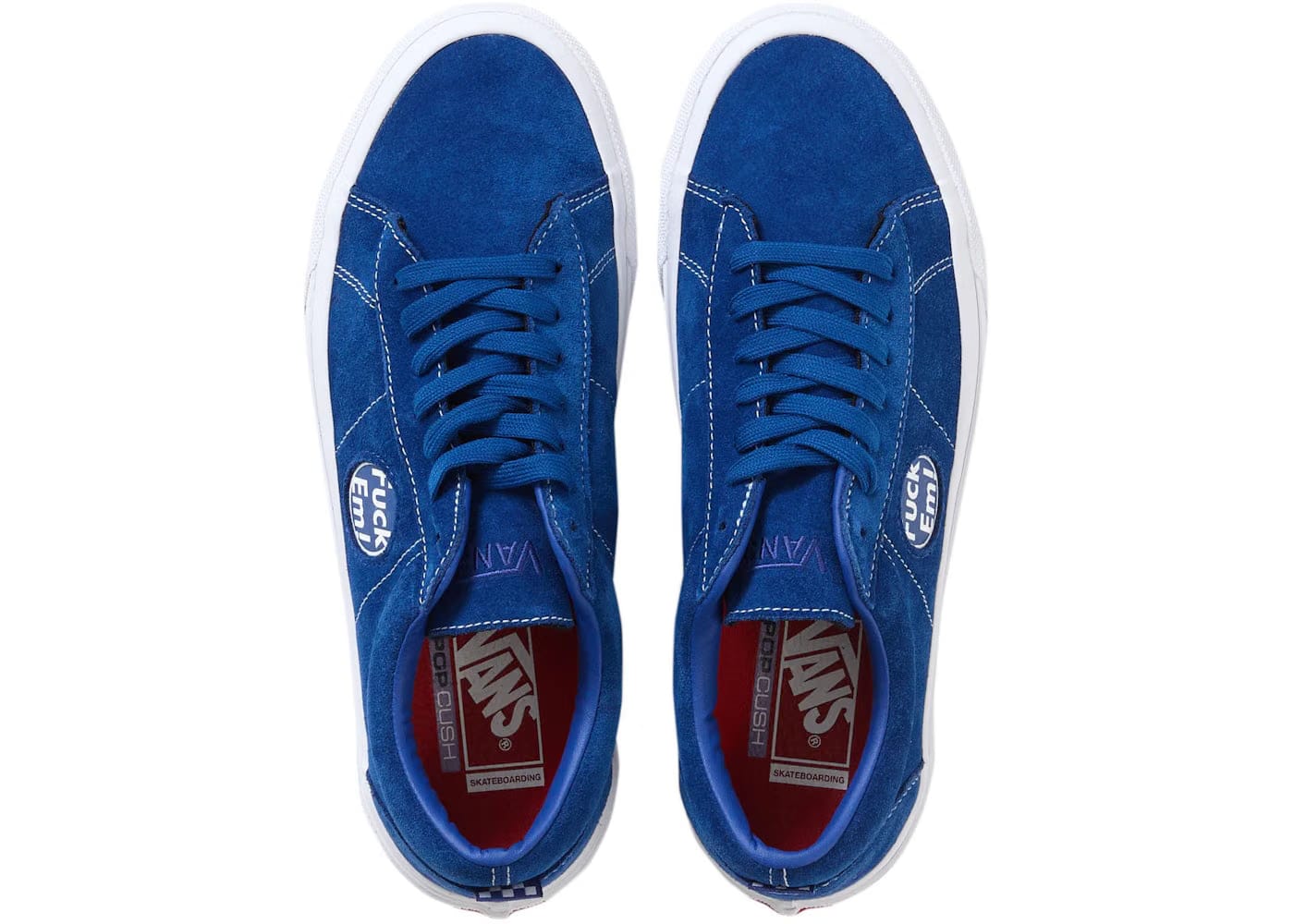 Vans Sid Supreme Fuck Em Blue