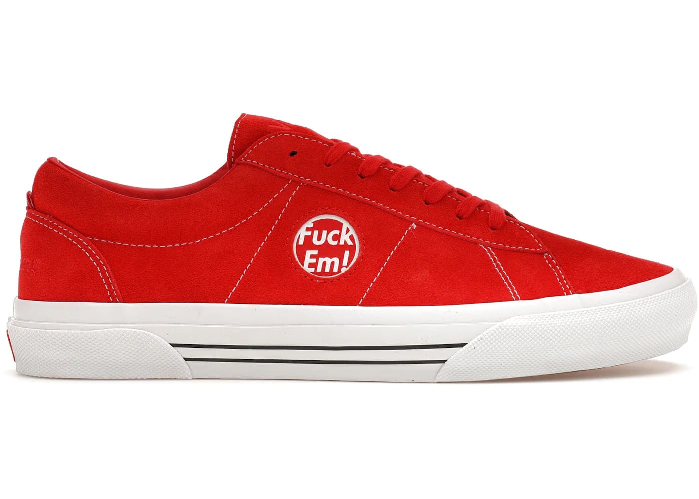 Vans Sid Supreme Fuck Em Red