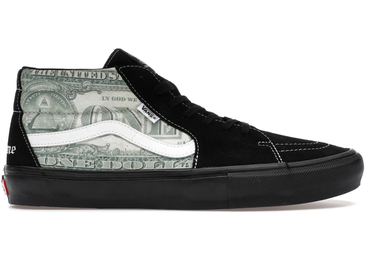 Vans Skate Grosso Mid Supreme Dollar Black