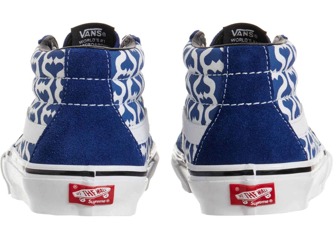 Vans Skate Grosso Mid Supreme Monogram S Logo Royal