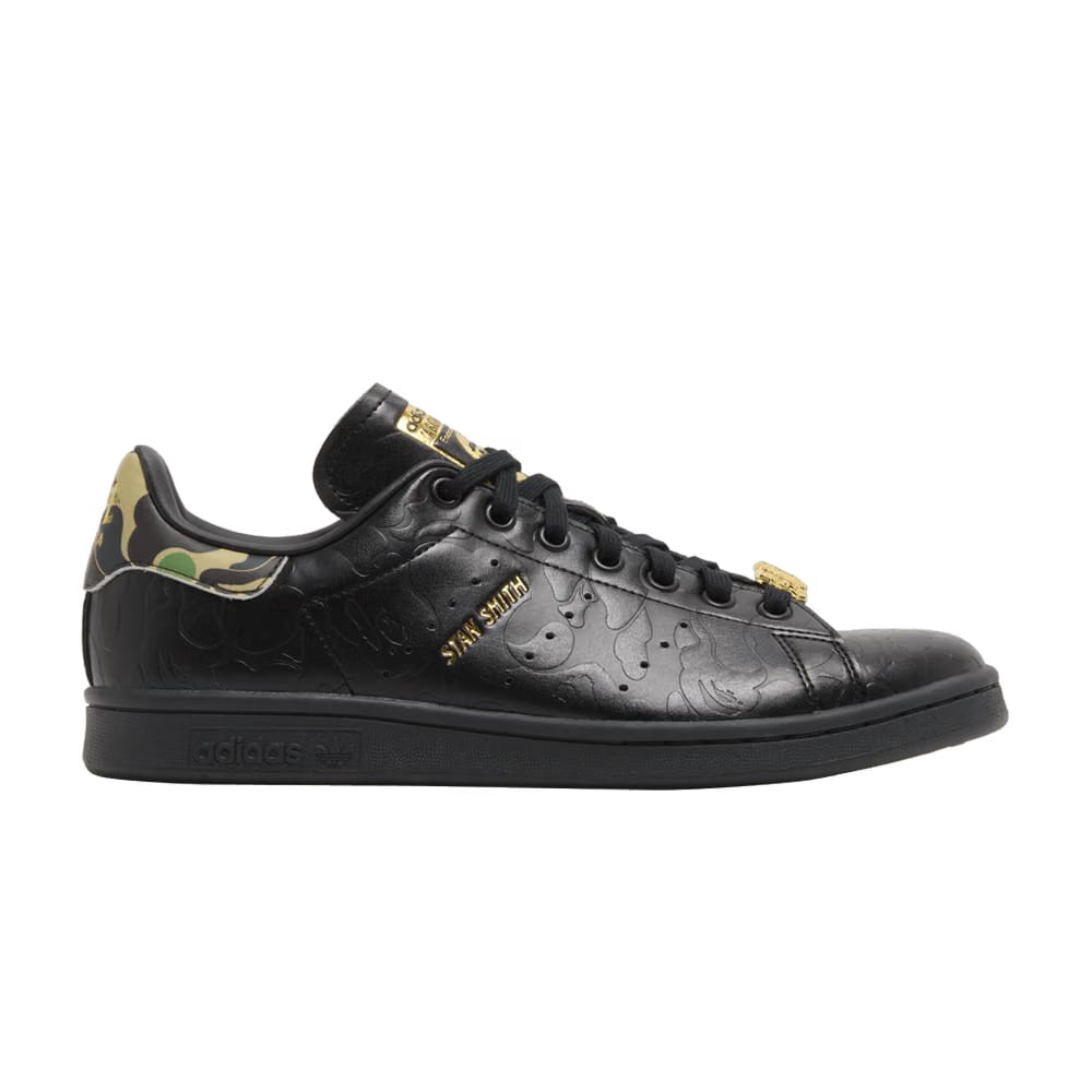 Adidas Stan Smith Bape 30Th Anniversary Black