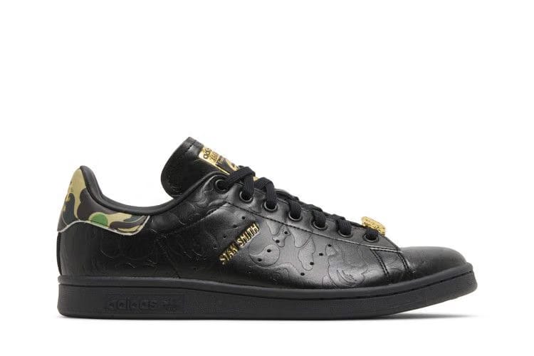 Adidas Stan Smith Bape 30Th Anniversary Black