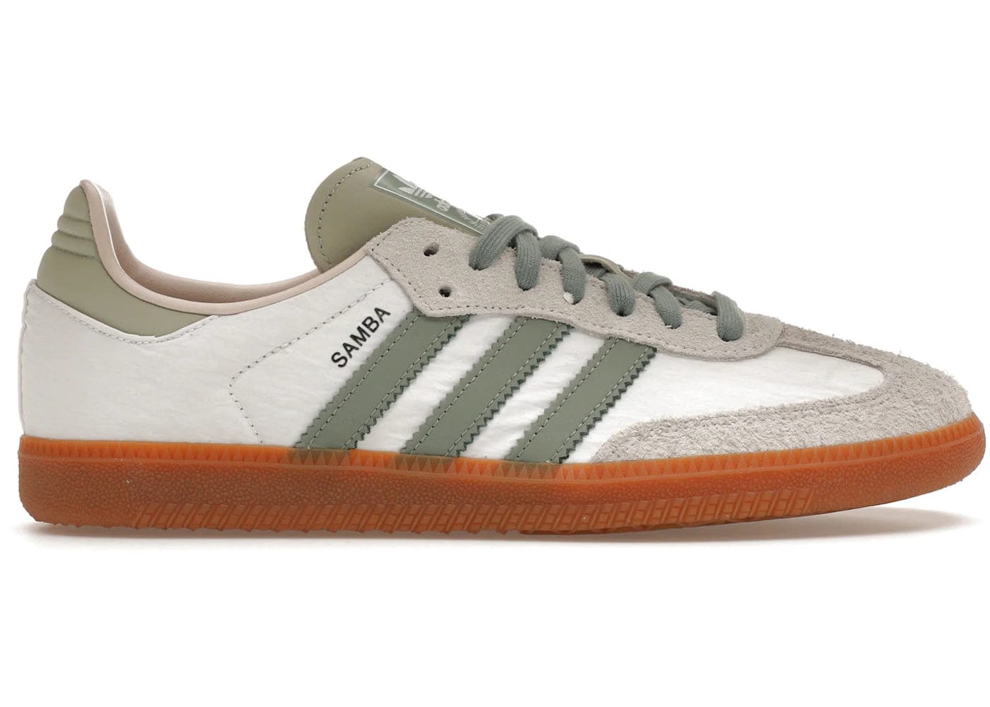 Adidas Wmns Samba OG 'White Silver Green'