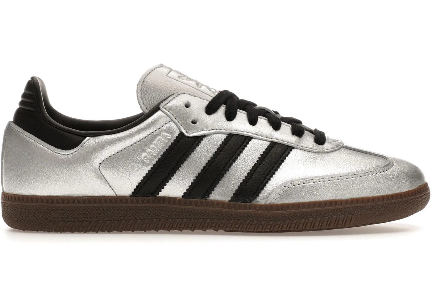 Adidas Wmns Samba 'Silver Metallic Black Gum'