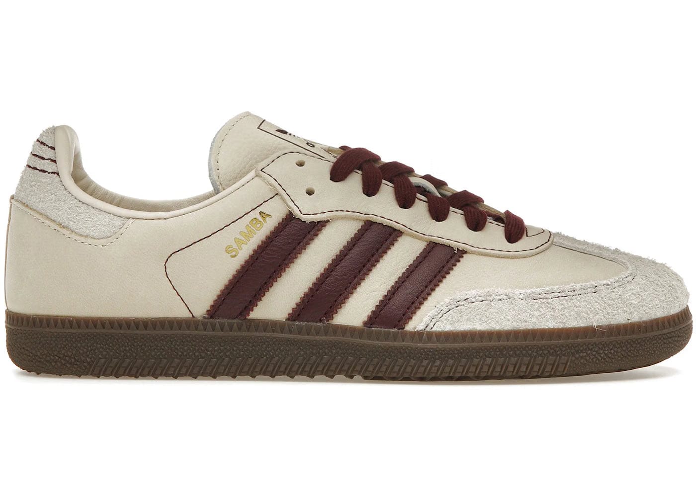 Wmns Samba OG 'Wonder White Maroon'