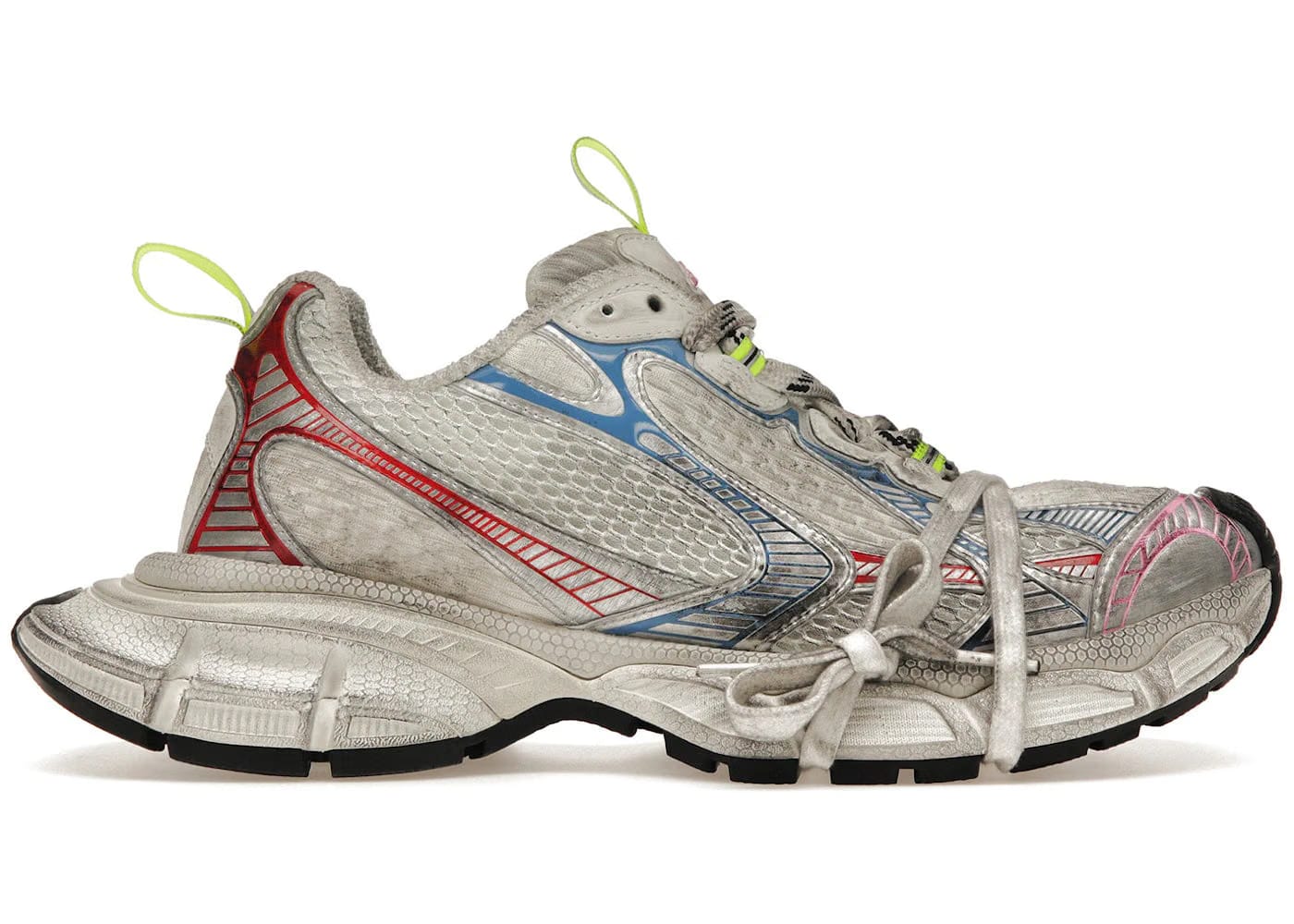 Balenciaga Wmns 3XL Sneaker 'Worn-Out - White Blue Red'
