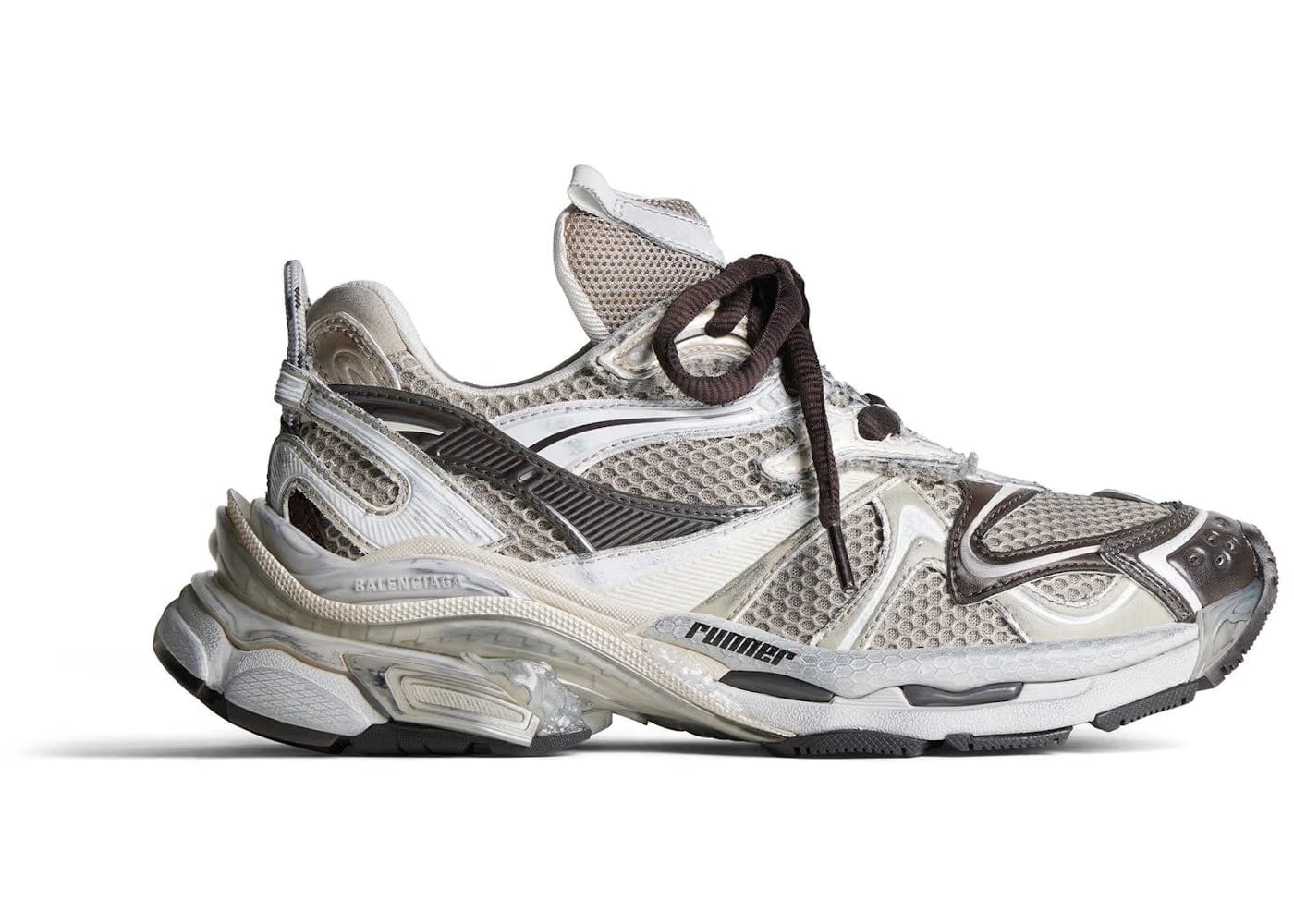 Balenciaga Runner Sneaker Worn-Out - Beige