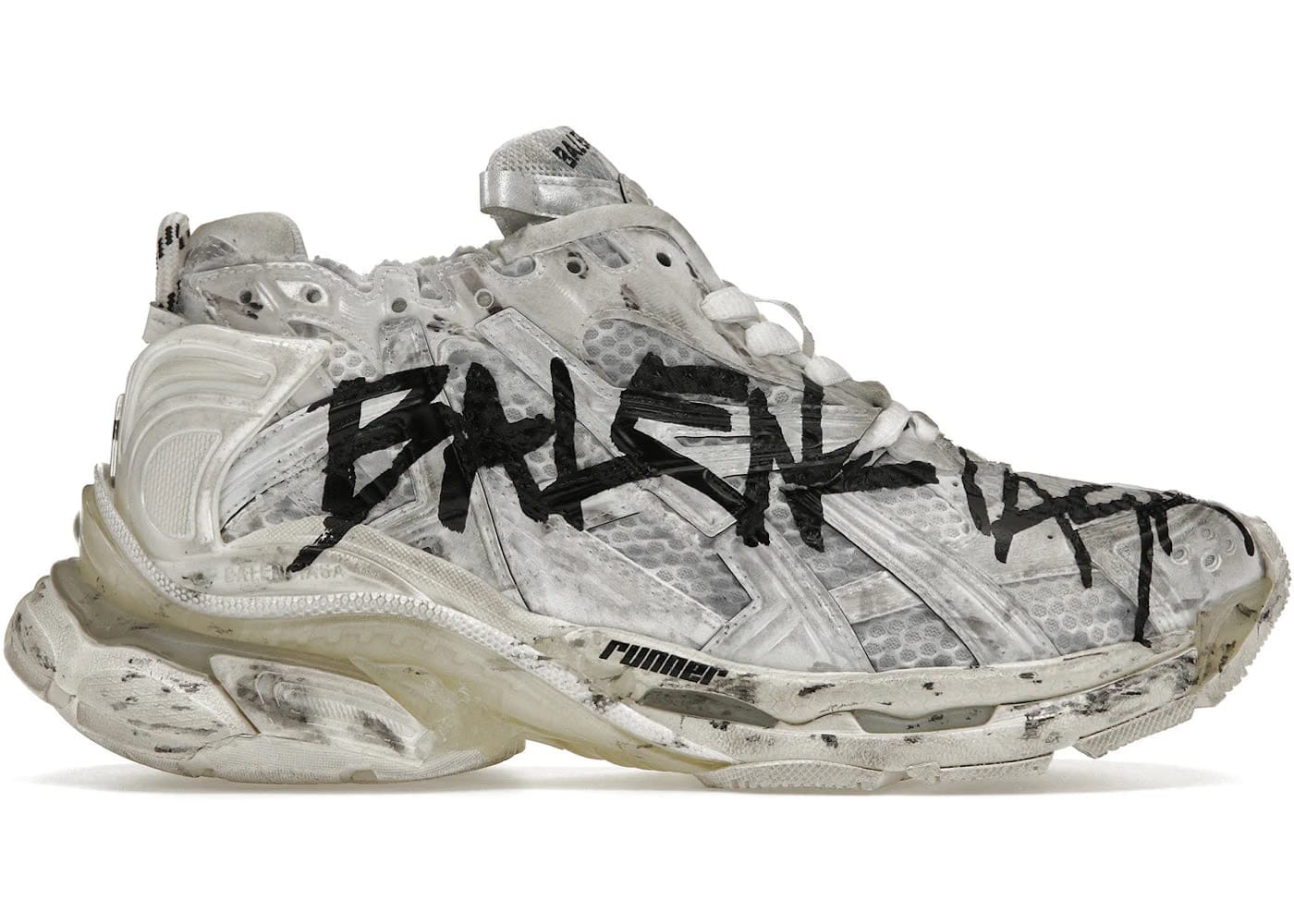 Balenciaga Runner Graffiti White Womens